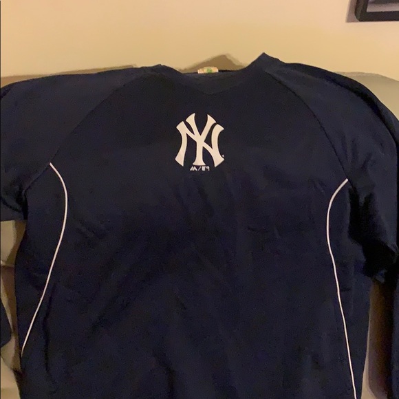 Baseball Majestic On-Field Cool Base Jacket Windbreaker Yankees /& Brewers Sz 2XL